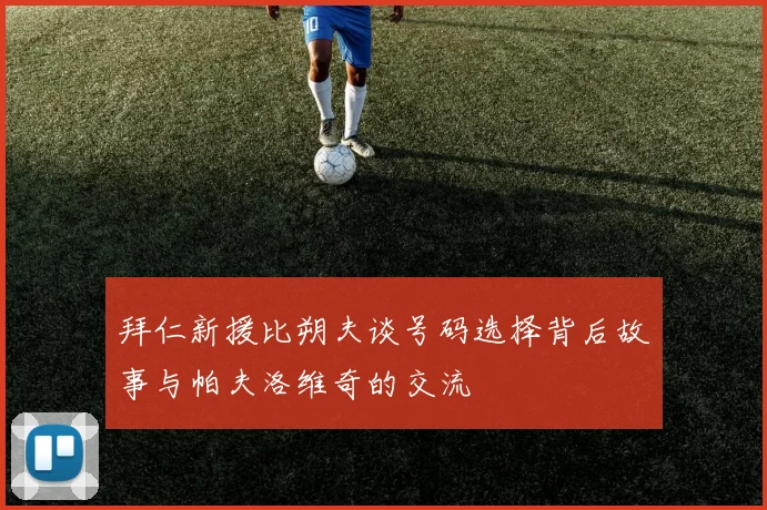 拜仁新援比朔夫谈号码选择背后故事与帕夫洛维奇的交流